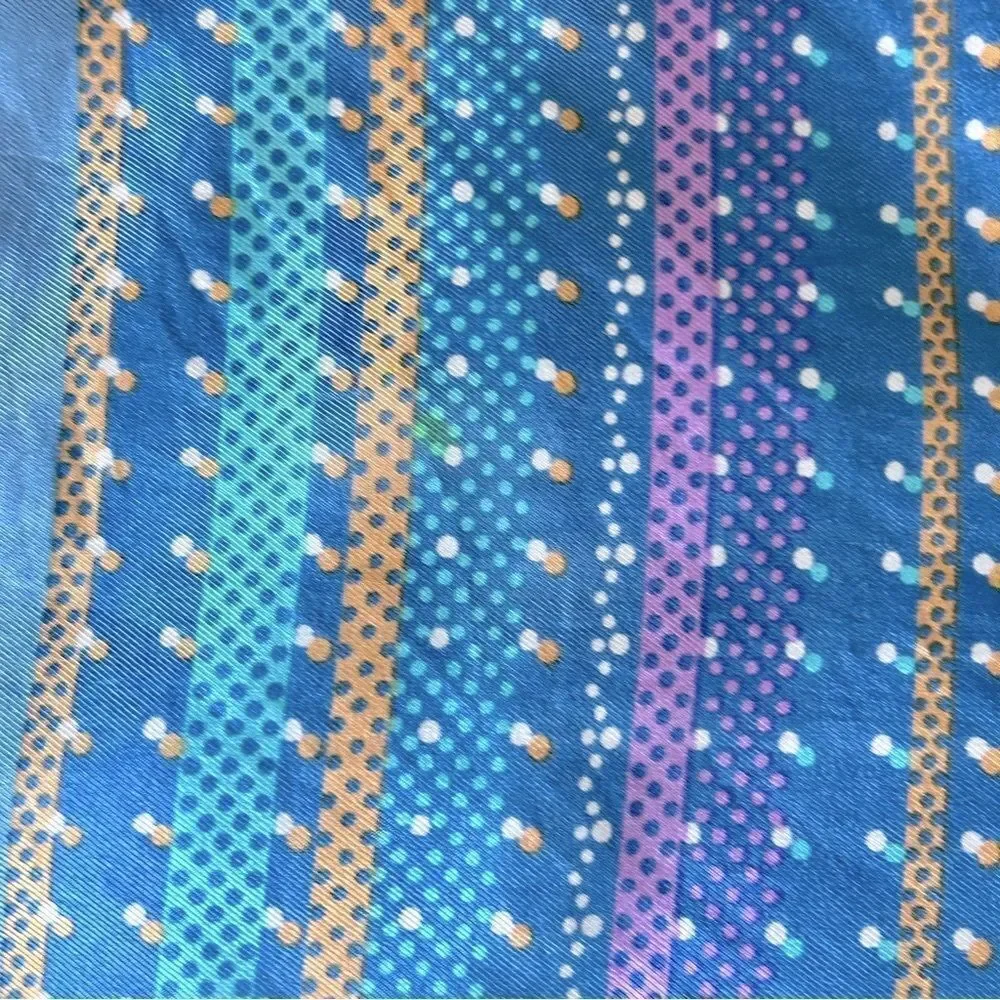 Christian Dior Silk Floral Scarf